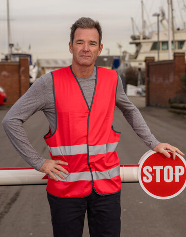 Result Core Enhanced Visibility Vest, Fluorescent Pink, XS bedrucken, Art.-Nr. 812334243
