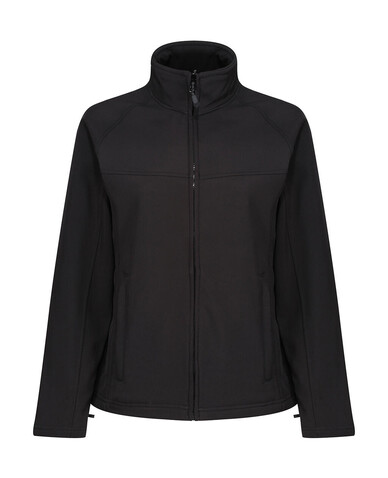 Regatta Ladies Uproar Softshell, Black/Black, 10 (36) bedrucken, Art.-Nr. 813171520 Regatta Ladies Uproar Softshell, Black/Black, 10 (36) bedrucken, Art.-Nr. 813171520