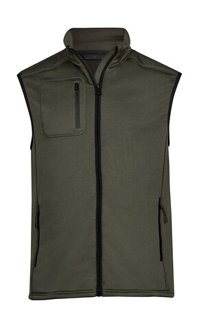 Tee Jays Stretch Fleece Bodywarmer, Black, XS bedrucken, Art.-Nr. 820541012