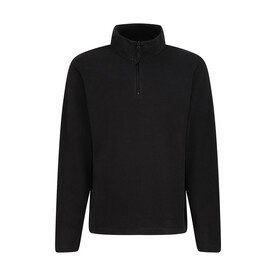Regatta Micro Zip Neck Fleece, Black, S bedrucken, Art.-Nr. 821171013