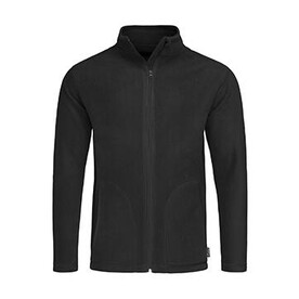 Stedman Fleece Jacket, Black Opal, S bedrucken, Art.-Nr. 823051023