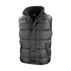 Result Nova Lux Padded Gilet, Black, XS bedrucken, Art.-Nr. 823331012