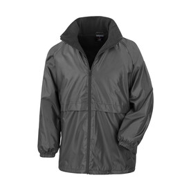Result Microfleece Lined Jacket, Black, S bedrucken, Art.-Nr. 830331013