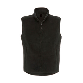 B &amp;amp; C Traveller+ Bodywarmer Fleece, Black, XS bedrucken, Art.-Nr. 864421012