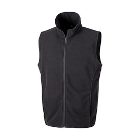 Result Micro Fleece Gilet, Black, XS bedrucken, Art.-Nr. 869331012