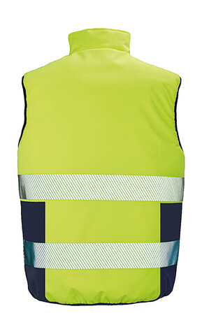 Result Reversible Soft Padded Safety Gilet, Fluo Orange/Navy, S bedrucken, Art.-Nr. 877334763 Result Reversible Soft Padded Safety Gilet, Fluo Orange/Navy, S bedrucken, Art.-Nr. 877334763