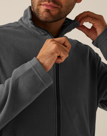 Regatta Classic Microfleece, Black, S bedrucken, Art.-Nr. 892171013