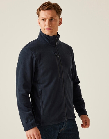 Regatta Honestly Made Recycled Full Zip Fleece, Black, S bedrucken, Art.-Nr. 895171013