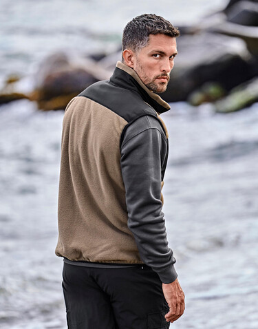 Tee Jays Mountain Fleece Bodywarmer, Black/Black, XS bedrucken, Art.-Nr. 898541772