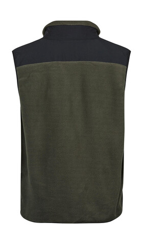 Tee Jays Mountain Fleece Bodywarmer, Black/Black, XS bedrucken, Art.-Nr. 898541772