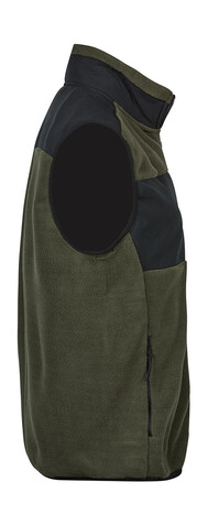 Tee Jays Mountain Fleece Bodywarmer, Black/Black, XS bedrucken, Art.-Nr. 898541772