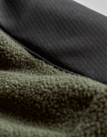 Tee Jays Mountain Fleece, Black/Black, XL bedrucken, Art.-Nr. 899541776