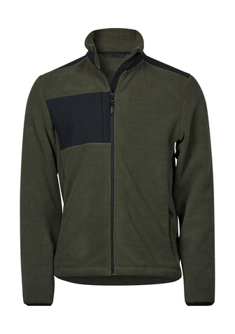Tee Jays Mountain Fleece, Black/Black, XL bedrucken, Art.-Nr. 899541776