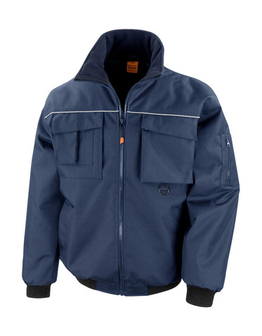 Result Work-Guard Sabre Pilot Jacket, Navy, XL bedrucken, Art.-Nr. 900332006 Result Work-Guard Sabre Pilot Jacket, Navy, XL bedrucken, Art.-Nr. 900332006