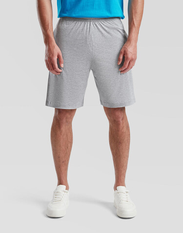 Fruit of the Loom Iconic 195 Jersey Shorts, White, S bedrucken, Art.-Nr. 901010003