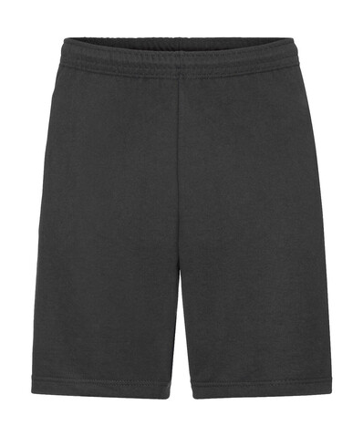 Fruit of the Loom Lightweight Shorts, Black, S bedrucken, Art.-Nr. 902011013