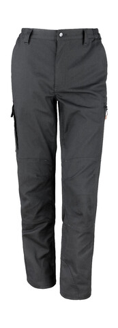 Result Work-Guard Stretch Trousers Long, Black, XS (30/34") bedrucken, Art.-Nr. 904331010