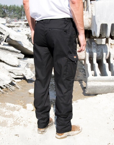 Result Work-Guard Stretch Trousers Long, Black, XS (30/34") bedrucken, Art.-Nr. 904331010