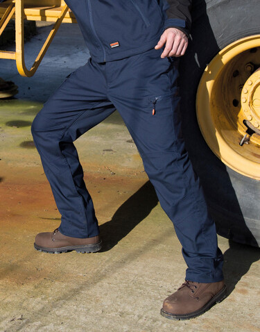 Result Work-Guard Stretch Trousers Long, Black, XS (30/34") bedrucken, Art.-Nr. 904331010