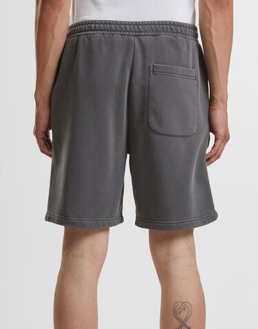 Build Your Brand Vintage Heavy Sweatshorts, Black, S bedrucken, Art.-Nr. 904391011