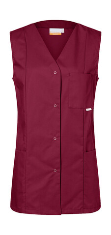 Karlowsky Worksmock Sara, Dark Red, 46 (L) bedrucken, Art.-Nr. 904674306
