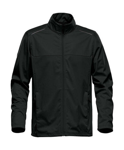 StormTech Men`s Greenwich Softshell, Black, M bedrucken, Art.-Nr. 905181014