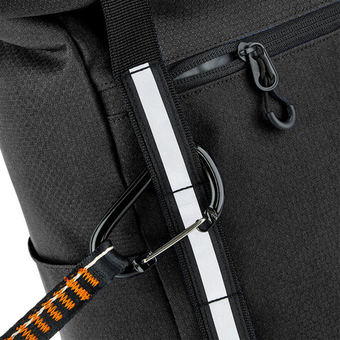 Quadra Urban Commute Backpack, Black, One Size bedrucken, Art.-Nr. 906301010