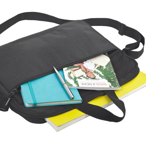 Shugon Avignon Conference Bag, Grey Melange/Black, One Size bedrucken, Art.-Nr. 907381550 Shugon Avignon Conference Bag, Grey Melange/Black, One Size bedrucken, Art.-Nr. 907381550