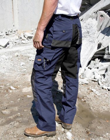 Result Work-Guard Technical Trouser, Navy/Black, 2XL bedrucken, Art.-Nr. 910332406