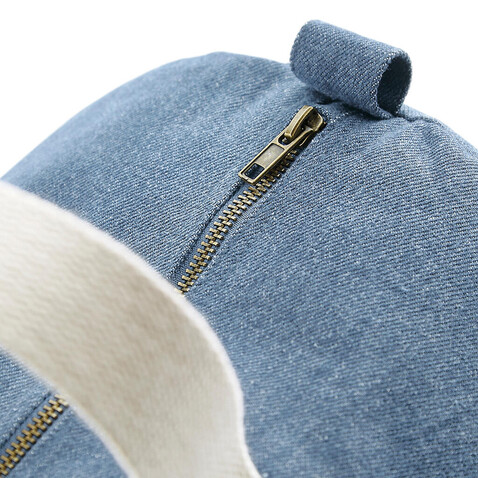Bag Base Denim Barrel Bag, Denim Blue, One Size bedrucken, Art.-Nr. 911293190 Bag Base Denim Barrel Bag, Denim Blue, One Size bedrucken, Art.-Nr. 911293190