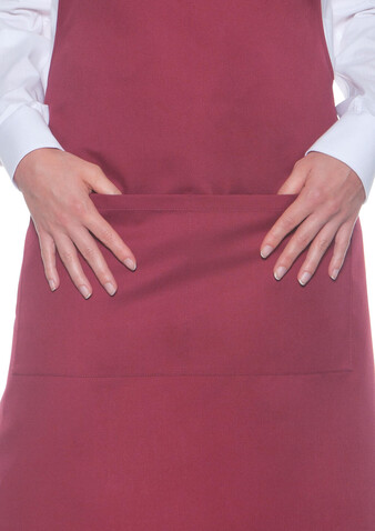 Karlowsky Bib Apron Basic with Pocket, Forest Green, One Size bedrucken, Art.-Nr. 913675410 Karlowsky Bib Apron Basic with Pocket, Forest Green, One Size bedrucken, Art.-Nr. 913675410