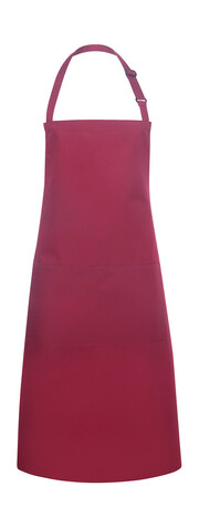 Karlowsky Bib Apron Basic with Pocket, Pine Green, One Size bedrucken, Art.-Nr. 913675290