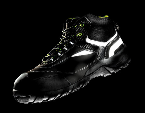 Result Blackwatch Safety Boot, Black/Silver, 6 (40) bedrucken, Art.-Nr. 914331980