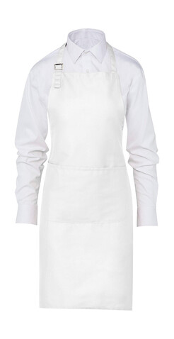 SG ACCESSORIES - BISTRO LISBON 100% Cotton Bib Apron, White, One Size bedrucken, Art.-Nr. 920590020 SG ACCESSORIES - BISTRO LISBON 100% Cotton Bib Apron, White, One Size bedrucken, Art.-Nr. 920590020