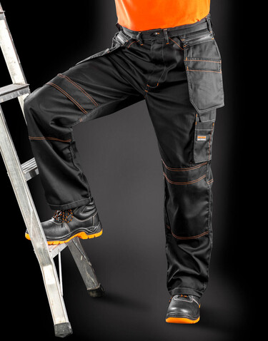 Result LITE X-OVER Holster Trouser, Black, XS bedrucken, Art.-Nr. 923331011