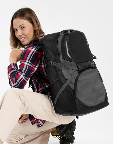 Shugon Solomon Daily Explorer Rucksack, Black/Dark Grey, One Size bedrucken, Art.-Nr. 923381530 Shugon Solomon Daily Explorer Rucksack, Black/Dark Grey, One Size bedrucken, Art.-Nr. 923381530