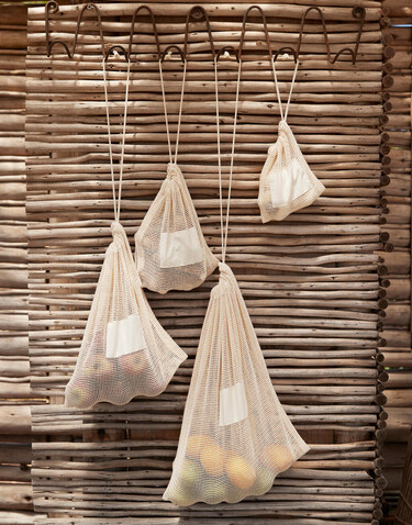Westford Mill Organic Cotton Mesh Sacks, Natural, XS bedrucken, Art.-Nr. 928280082 Westford Mill Organic Cotton Mesh Sacks, Natural, XS bedrucken, Art.-Nr. 928280082