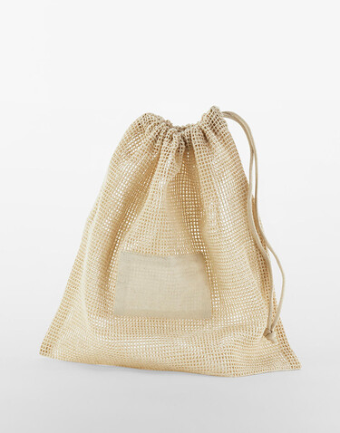 Westford Mill Organic Cotton Mesh Sacks, Natural, XS bedrucken, Art.-Nr. 928280082 Westford Mill Organic Cotton Mesh Sacks, Natural, XS bedrucken, Art.-Nr. 928280082