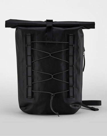 Quadra Waterproof Bike Roll-Top, Black, One Size bedrucken, Art.-Nr. 928301010