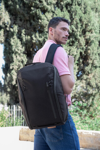 Shugon Kassel Executive Laptop Backpack, Black, One Size bedrucken, Art.-Nr. 928381010