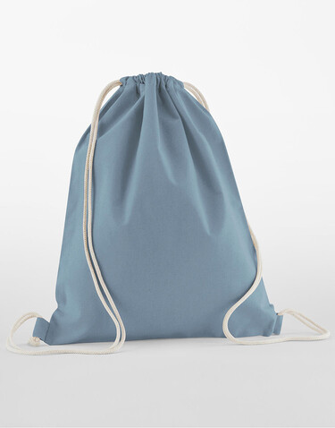 Westford Mill Organic Cotton InCo. Gymsac, White, One Size bedrucken, Art.-Nr. 929280000