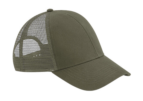 Beechfield Organic Cotton Trucker, Sand, One Size bedrucken, Art.-Nr. 929697410 Beechfield Organic Cotton Trucker, Sand, One Size bedrucken, Art.-Nr. 929697410