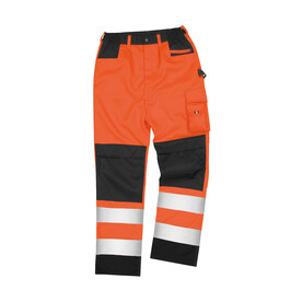 Result Safety Cargo Trouser, Fluorescent Orange, XS bedrucken, Art.-Nr. 930334052