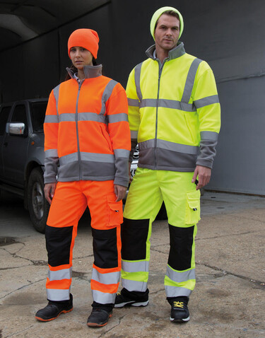 Result Safety Cargo Trouser, Fluorescent Orange, XS bedrucken, Art.-Nr. 930334052