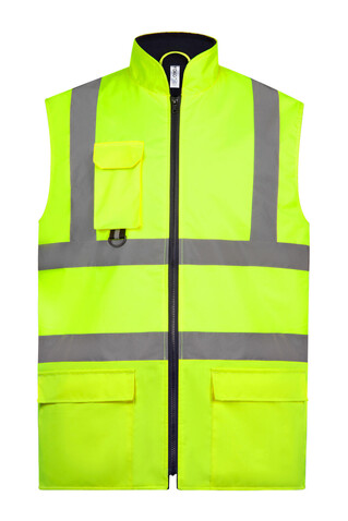 Yoko Fluo Bodywarmer, Fluo Yellow, S bedrucken, Art.-Nr. 930776053 Yoko Fluo Bodywarmer, Fluo Yellow, S bedrucken, Art.-Nr. 930776053