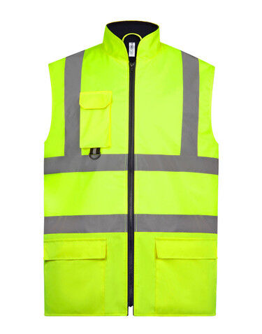 Yoko Fluo Bodywarmer, Fluo Yellow, S bedrucken, Art.-Nr. 930776053 Yoko Fluo Bodywarmer, Fluo Yellow, S bedrucken, Art.-Nr. 930776053