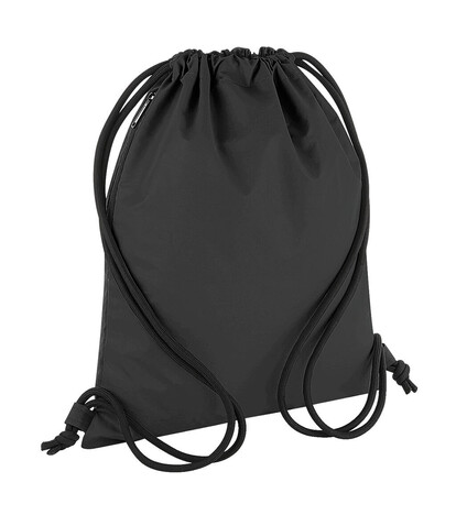 Bag Base Reflective Gymsac, Black Reflective, One Size bedrucken, Art.-Nr. 931291060