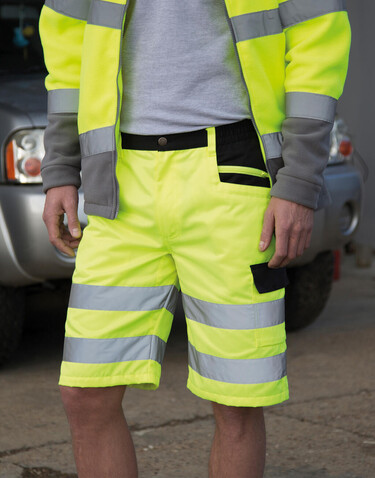 Result Safety Cargo Shorts, Fluorescent Orange, XS bedrucken, Art.-Nr. 931334052 Result Safety Cargo Shorts, Fluorescent Orange, XS bedrucken, Art.-Nr. 931334052