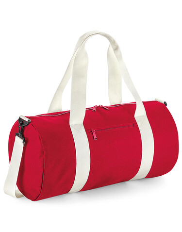 Bag Base Original Barrel Bag XL, Classic Red/Off White, One Size bedrucken, Art.-Nr. 932294780 Bag Base Original Barrel Bag XL, Classic Red/Off White, One Size bedrucken, Art.-Nr. 932294780
