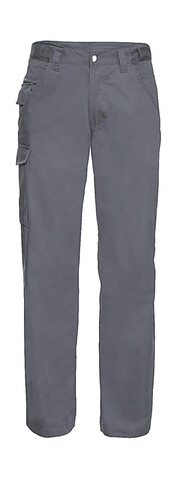 Russell Europe Twill Workwear Trousers length 34, Black, 46" (117cm) bedrucken, Art.-Nr. 934001010
